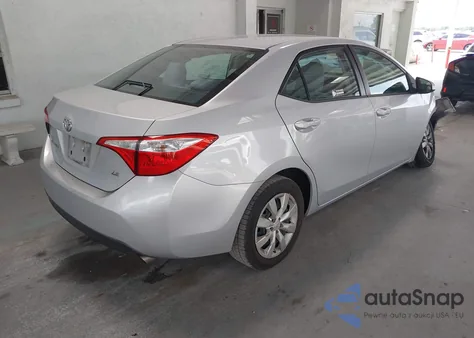 2016 Toyota Corolla Le from USA, damaged, VIN 2T1BURHE1GC578593